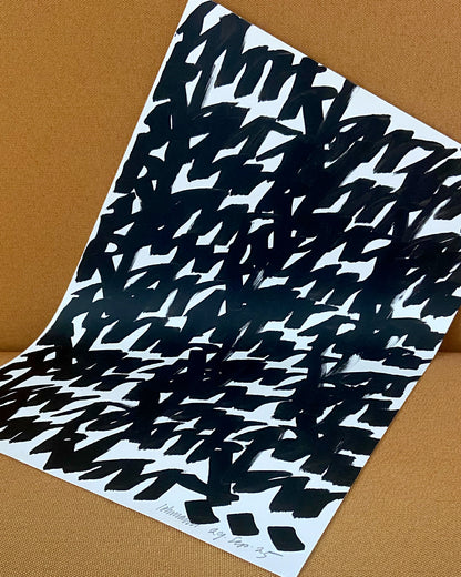 Chirografische Studie: »sehr klar 25_1«
