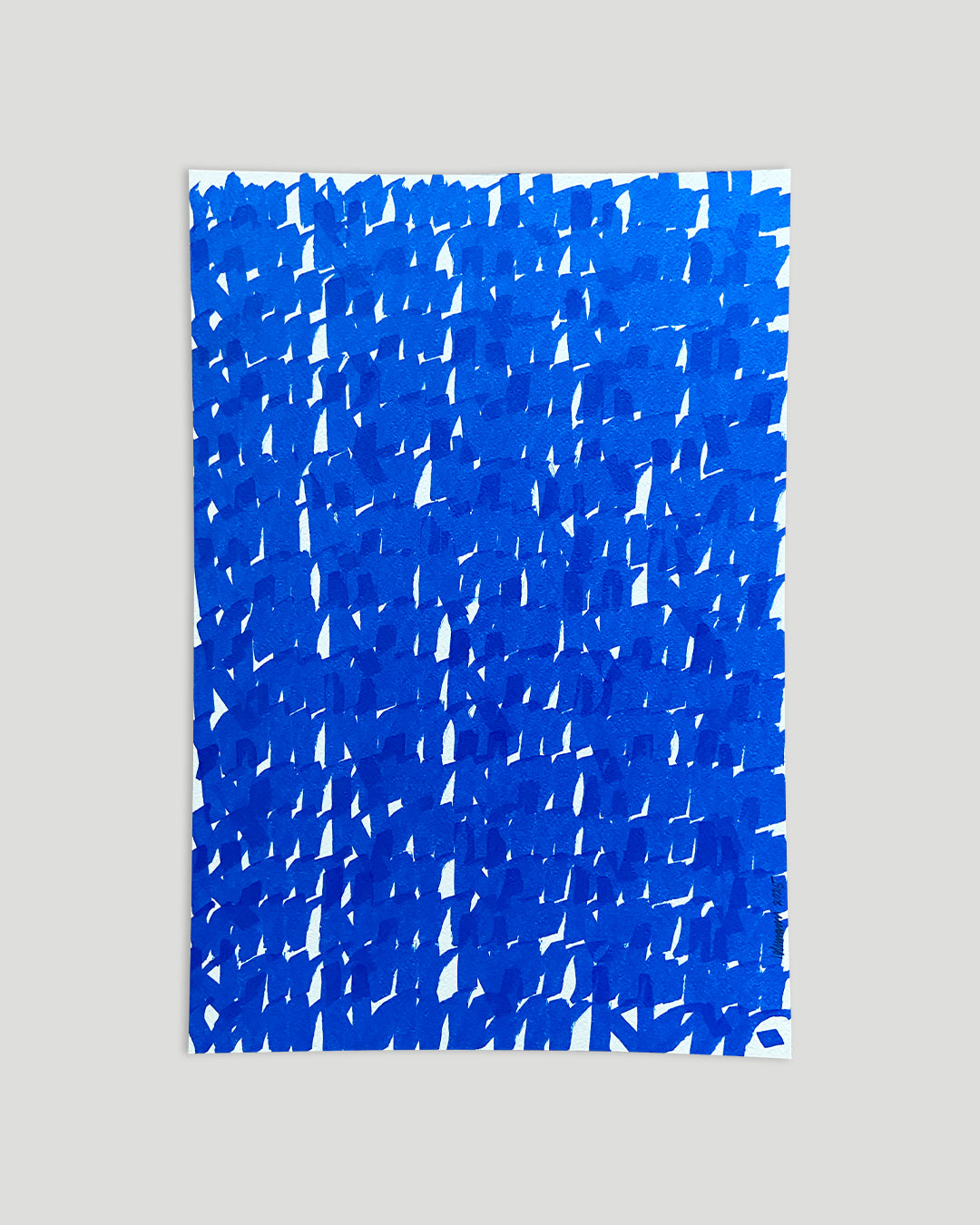 Chirografische Studie: »sehr klar 25_14«