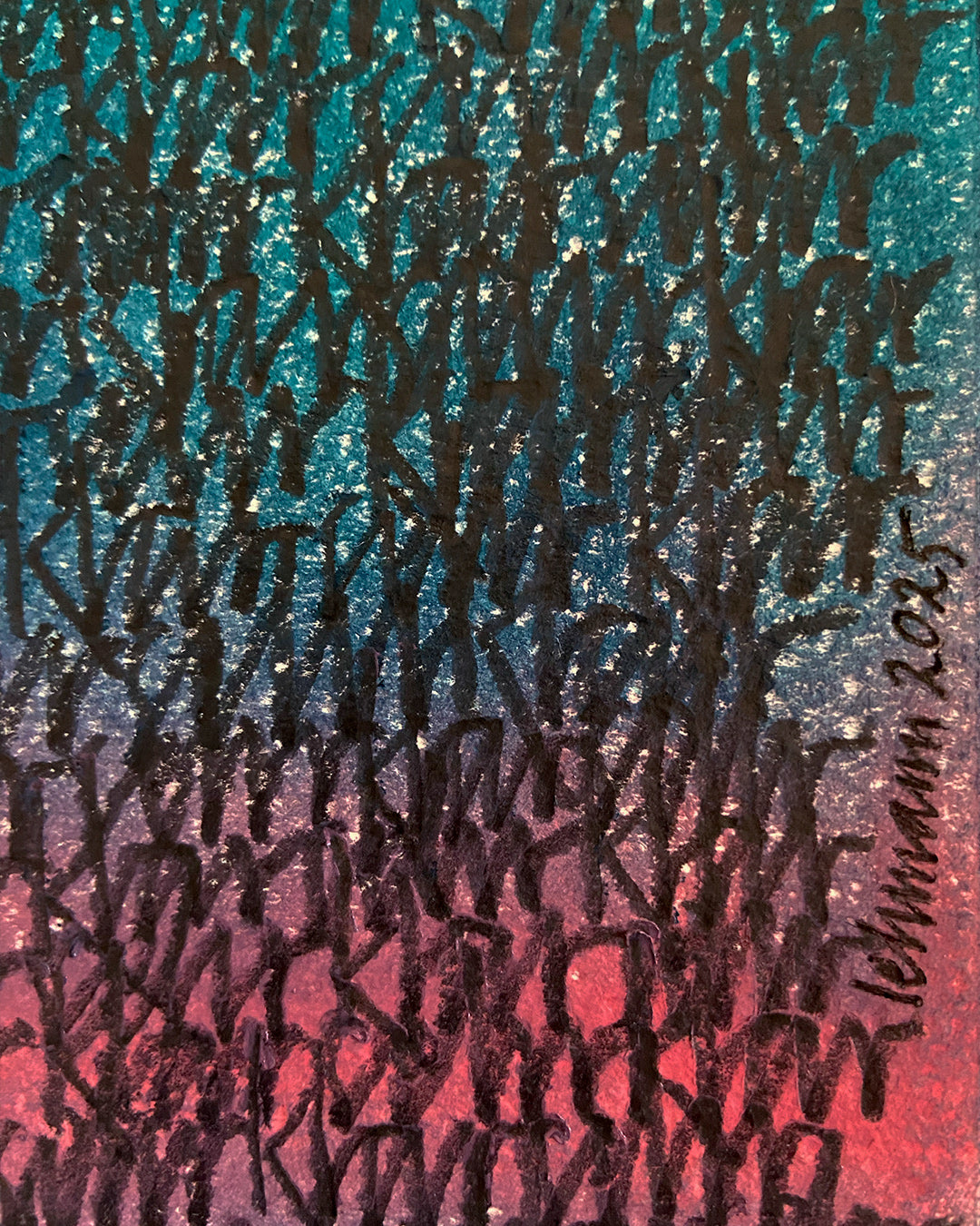 Chirografische Studie: »sehr klar 25_15«