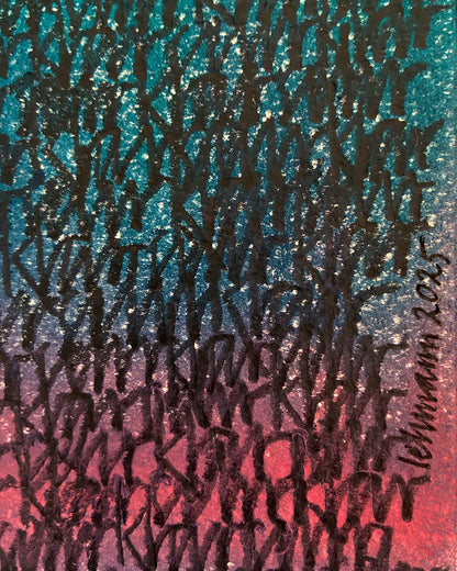 Chirografische Studie: »sehr klar 25_15«